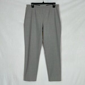 Brooks Brothers Pants Trouser Size 10 Light Gray Wool Blend Fabric EUC